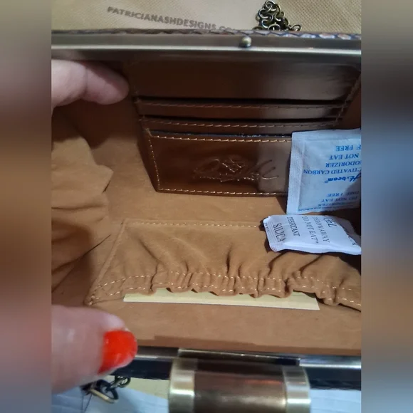 Patrica Nash Brown Clutch Bag - Picture 4 of 4